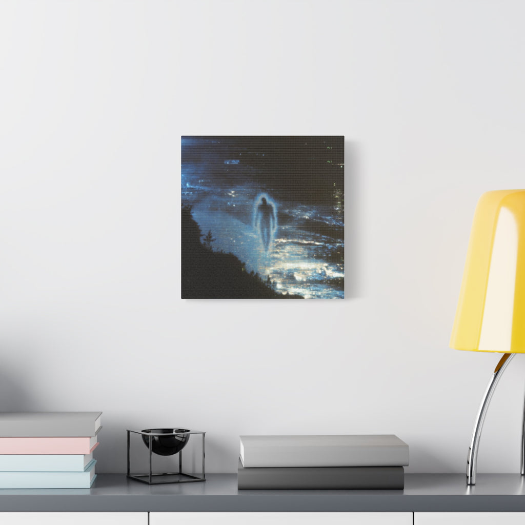 Digital soul matte canvas print