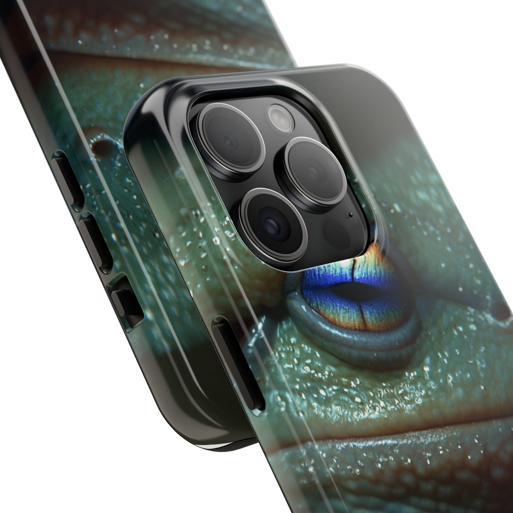Trippy frog phone case