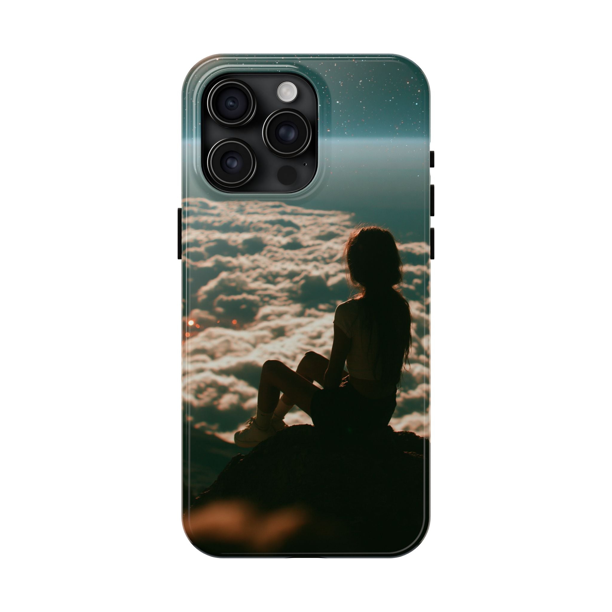 Lonely girl phone case