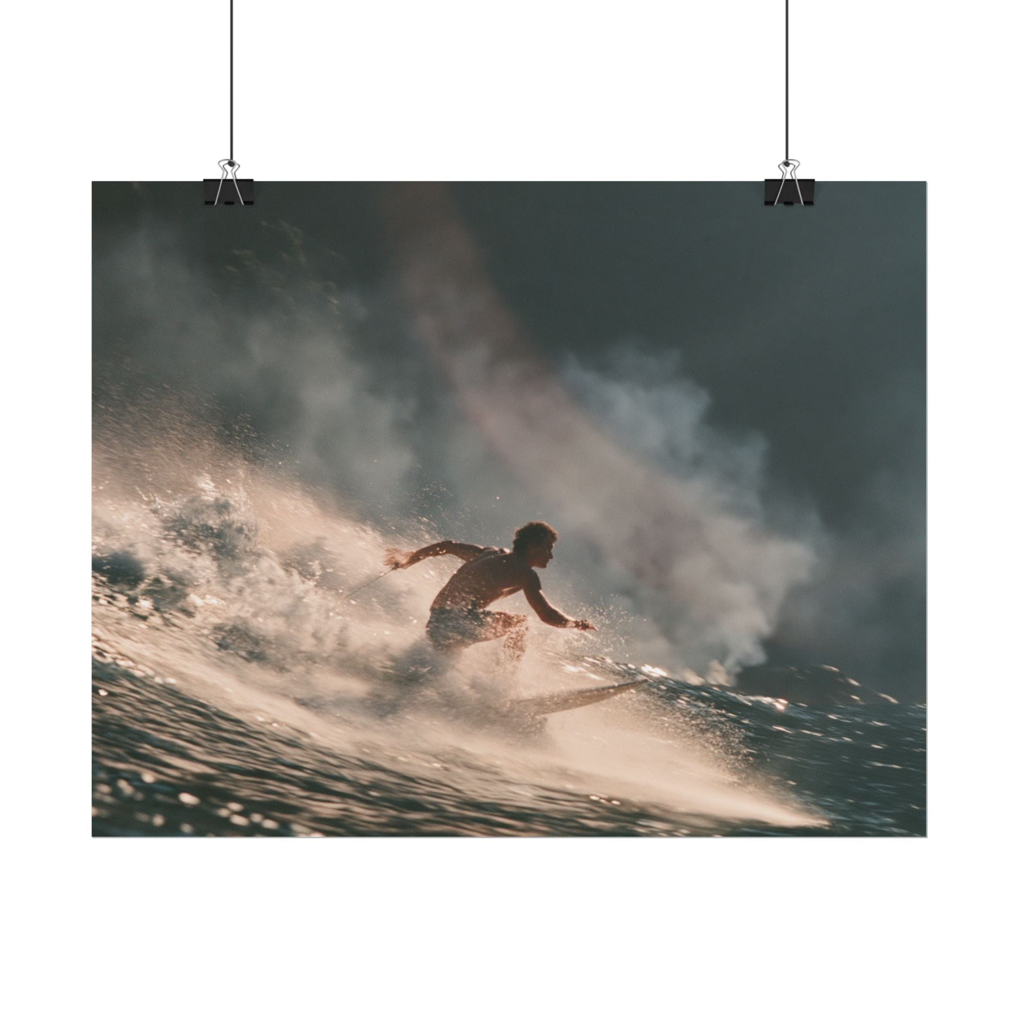 Wave catcher poster