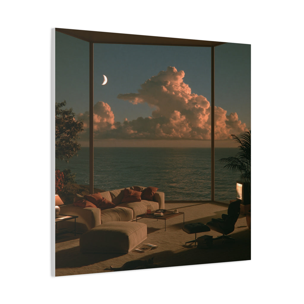 Serenity matte canvas print
