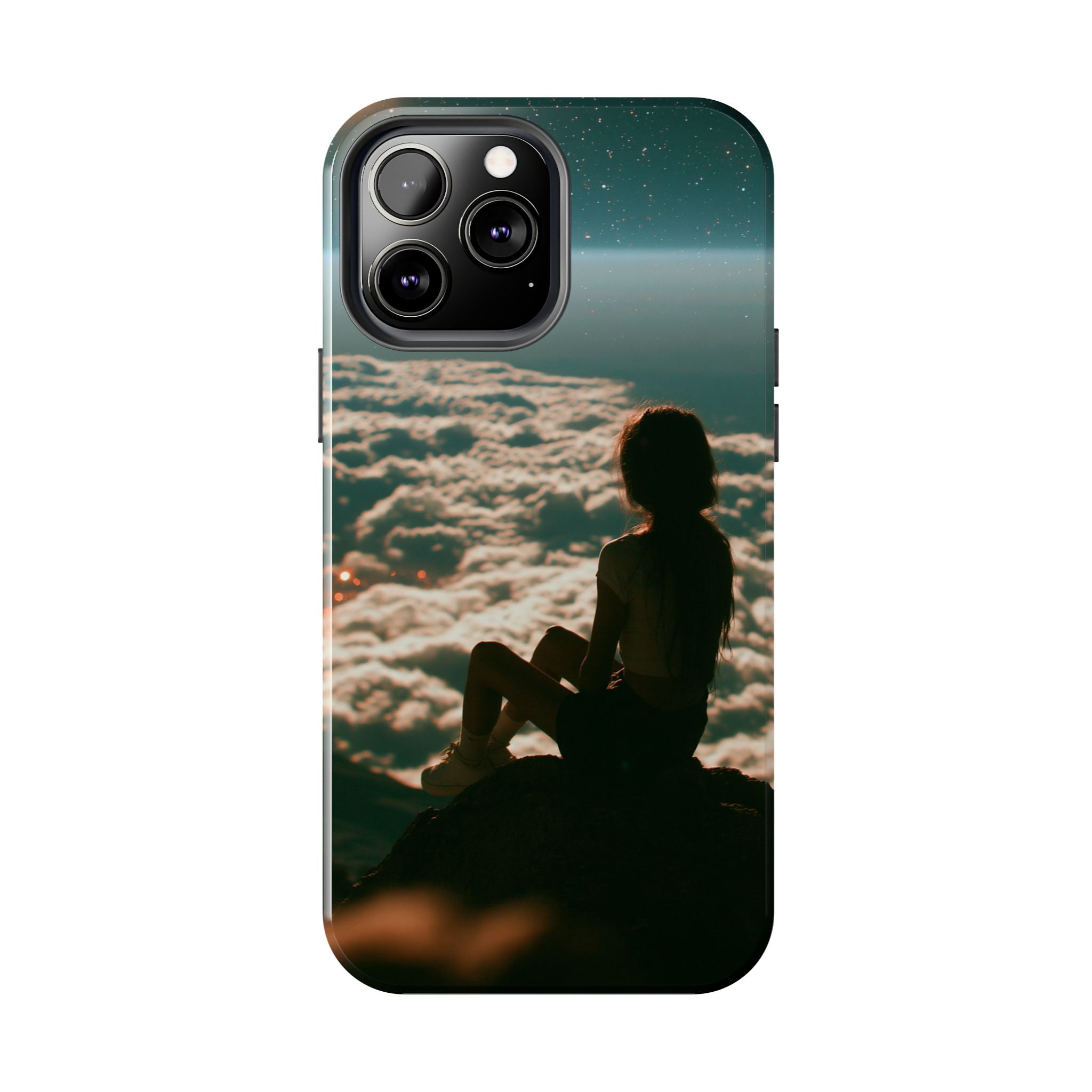 Lonely girl phone case
