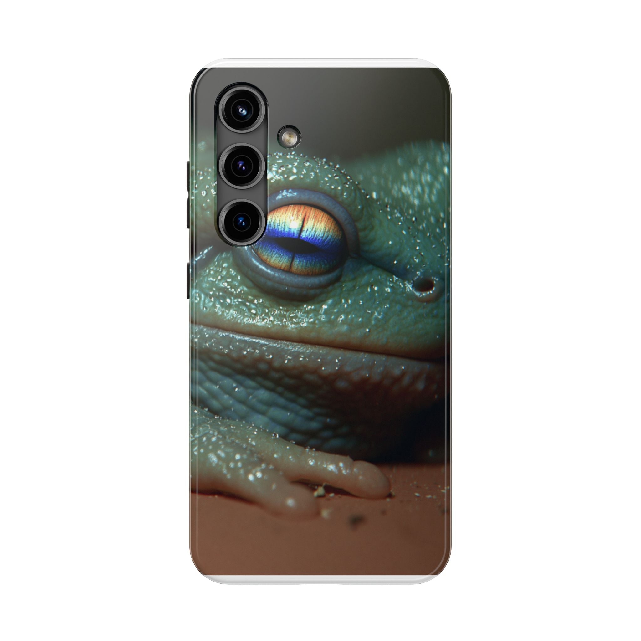 Trippy frog phone case