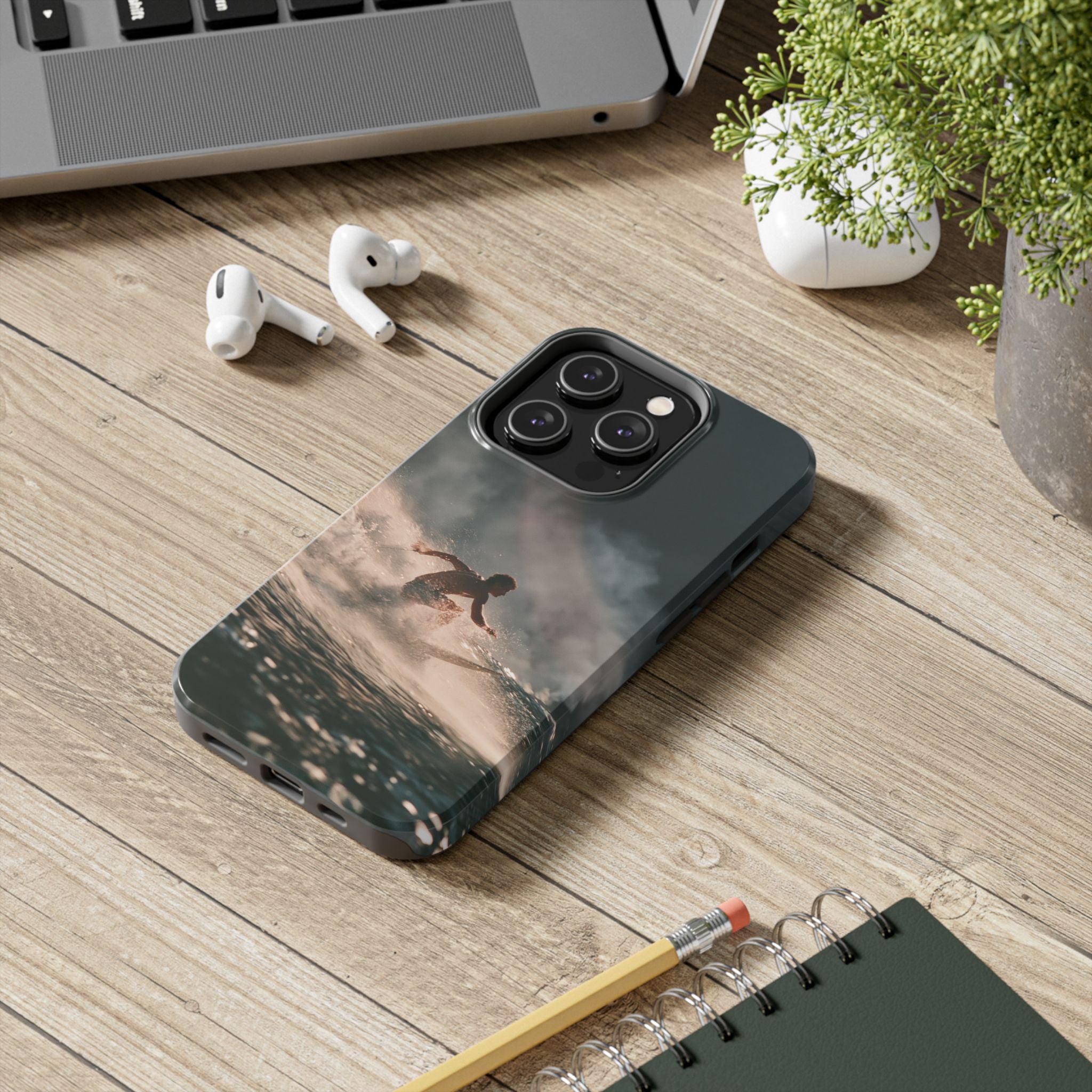 Wave catcher phone case