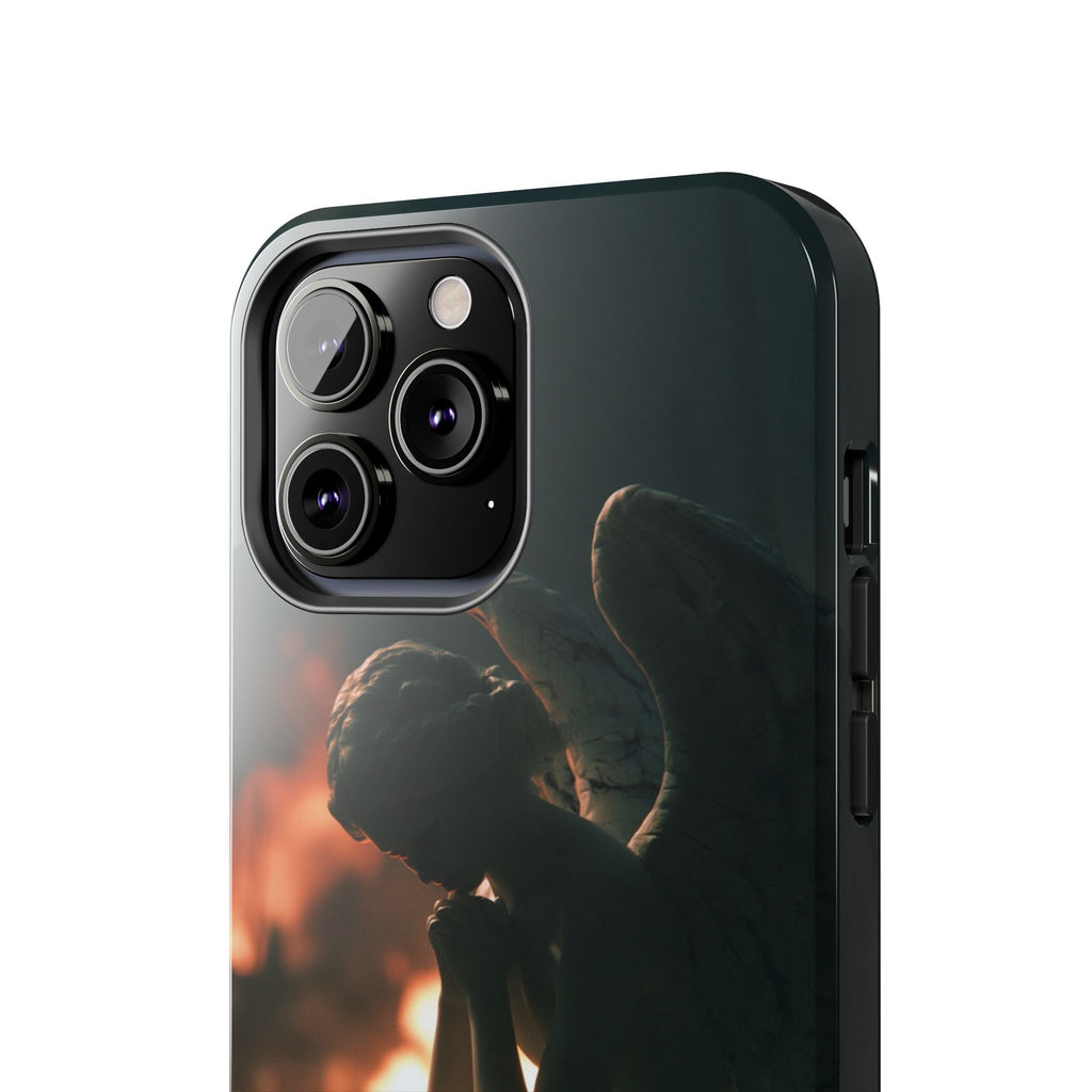 Mourning angel phone case