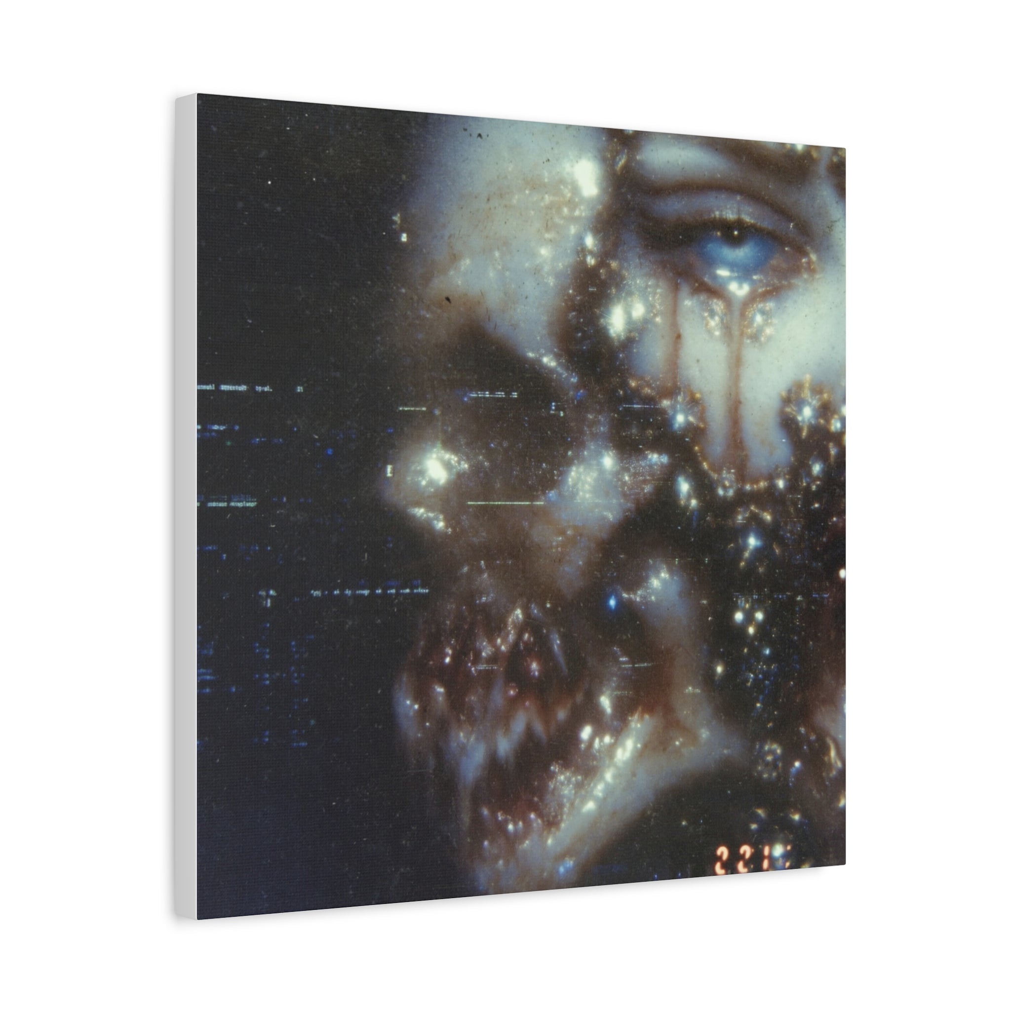 Devastation matte Canvas print