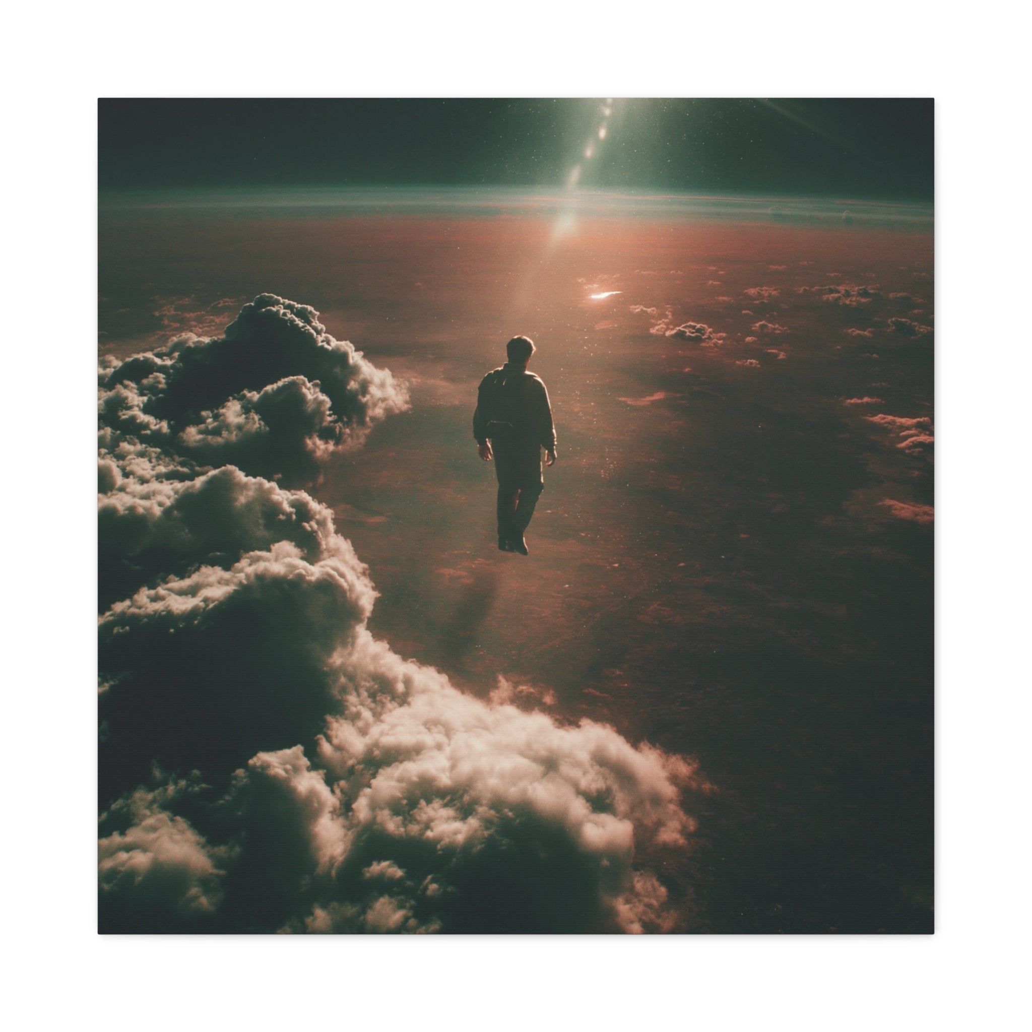 Wanderer matte Canvas print