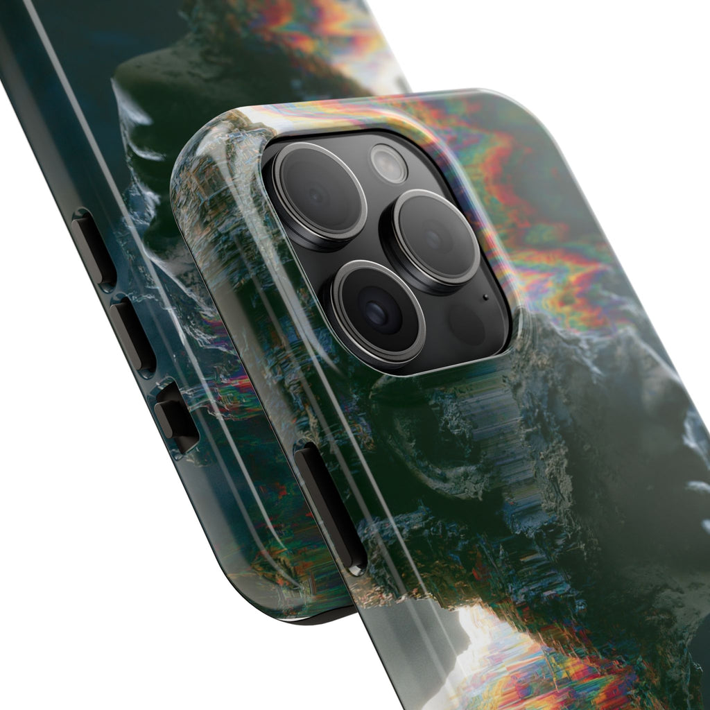 Psychedelic headache phone case