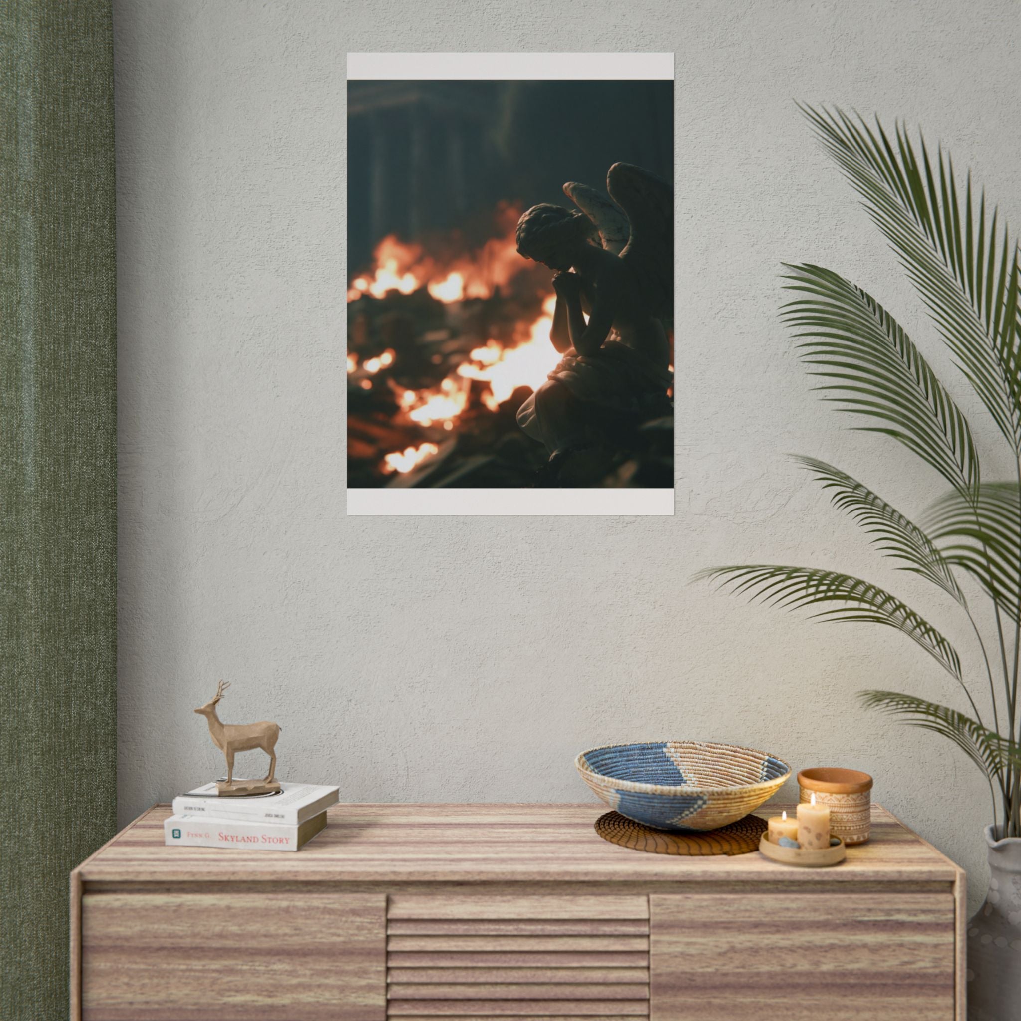 Mourning angel poster