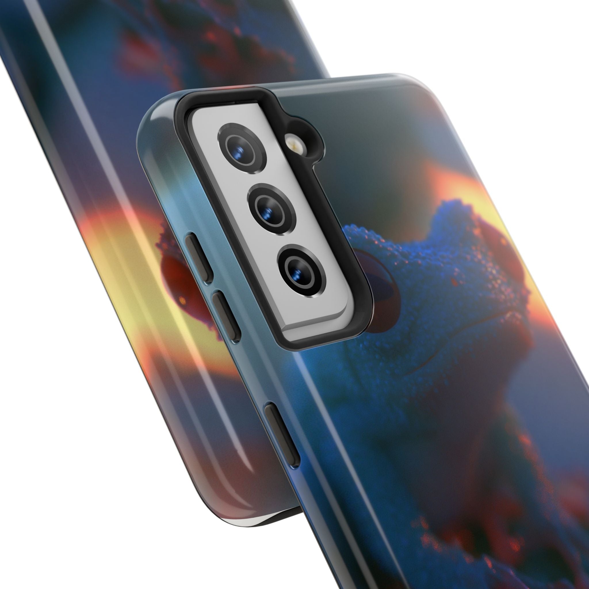 Sunset treefrog phone case