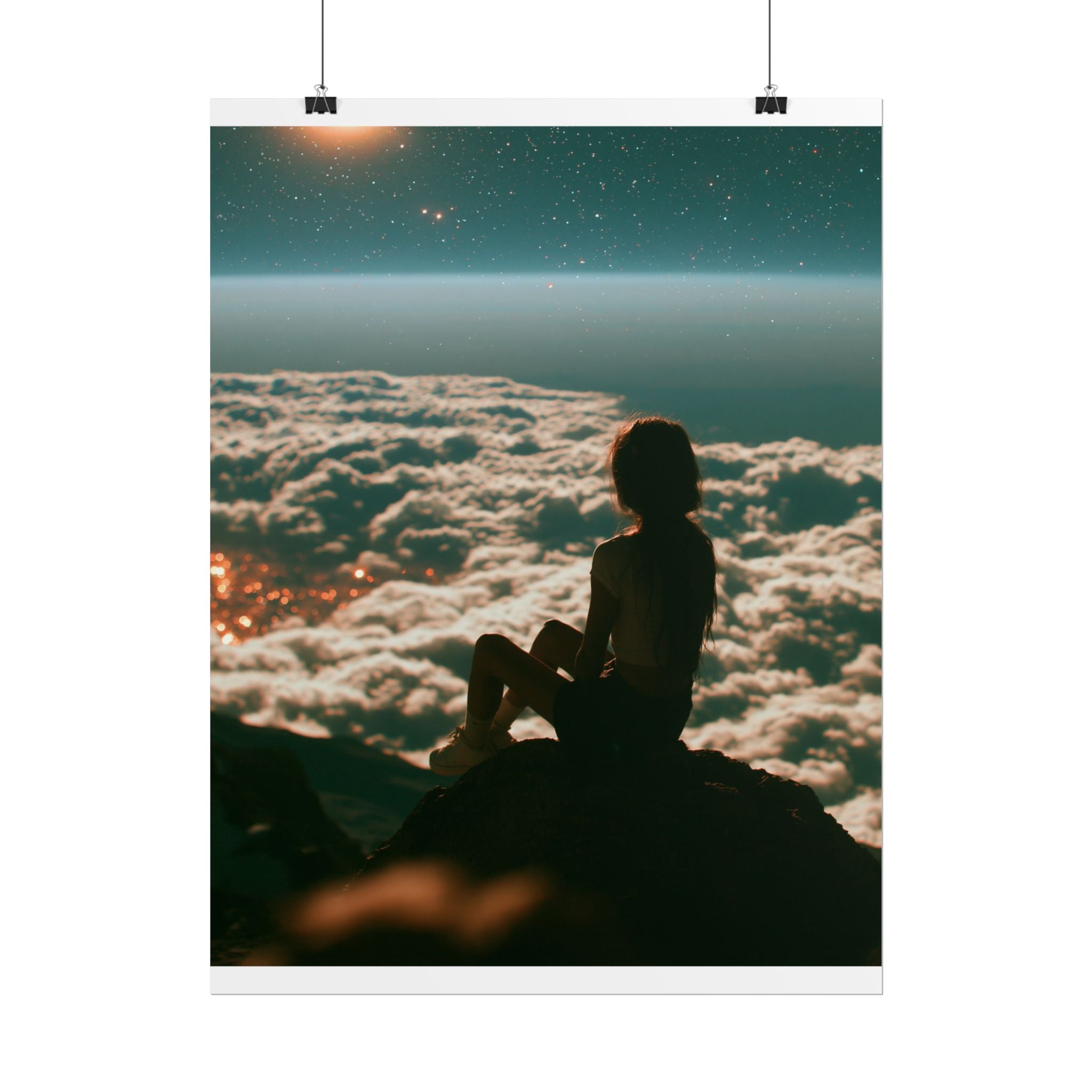 Lonely girl poster