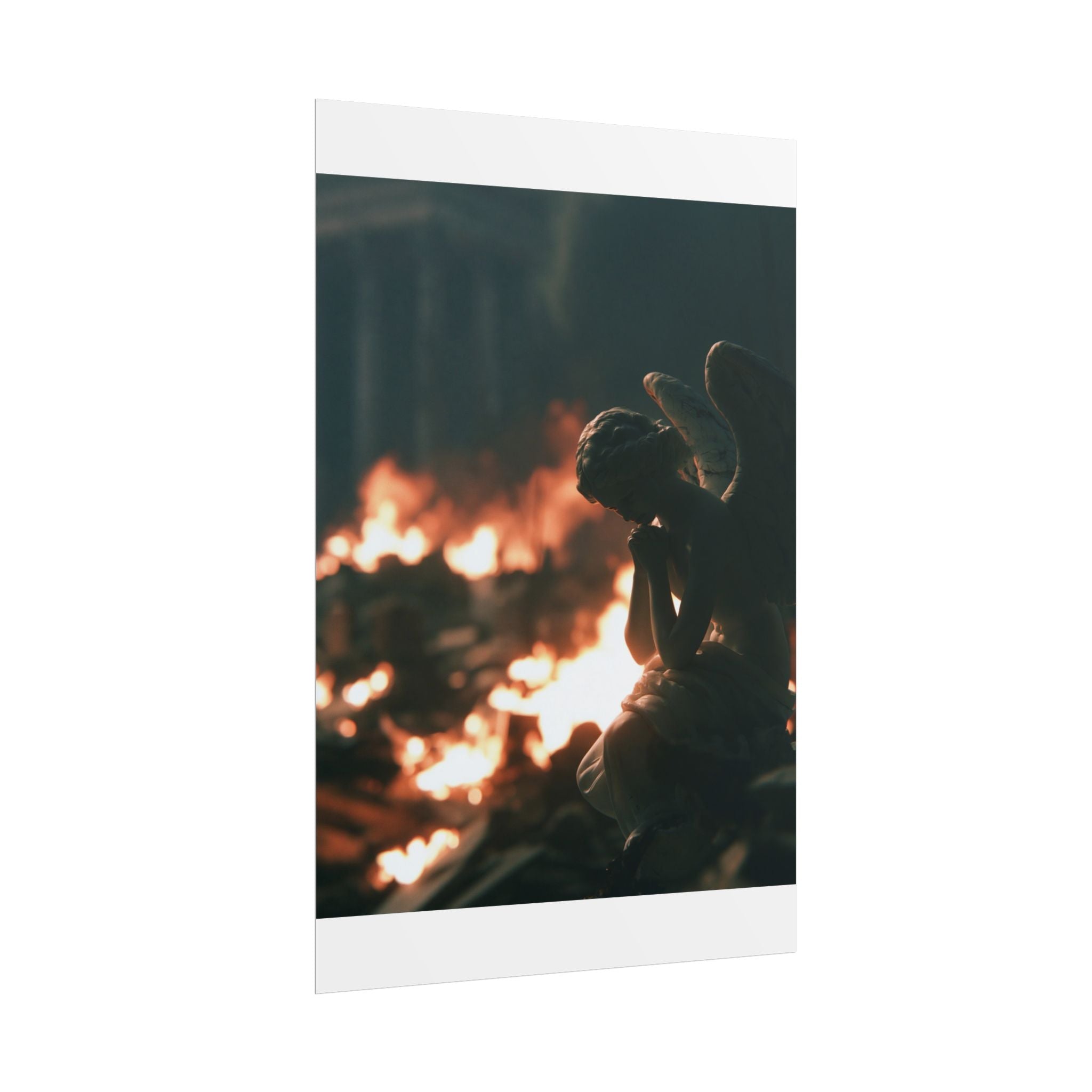 Mourning angel poster