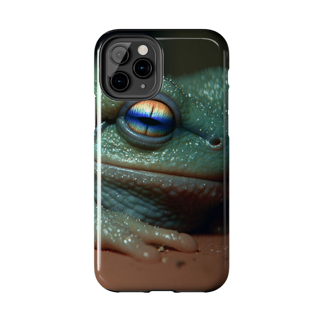 Trippy frog phone case