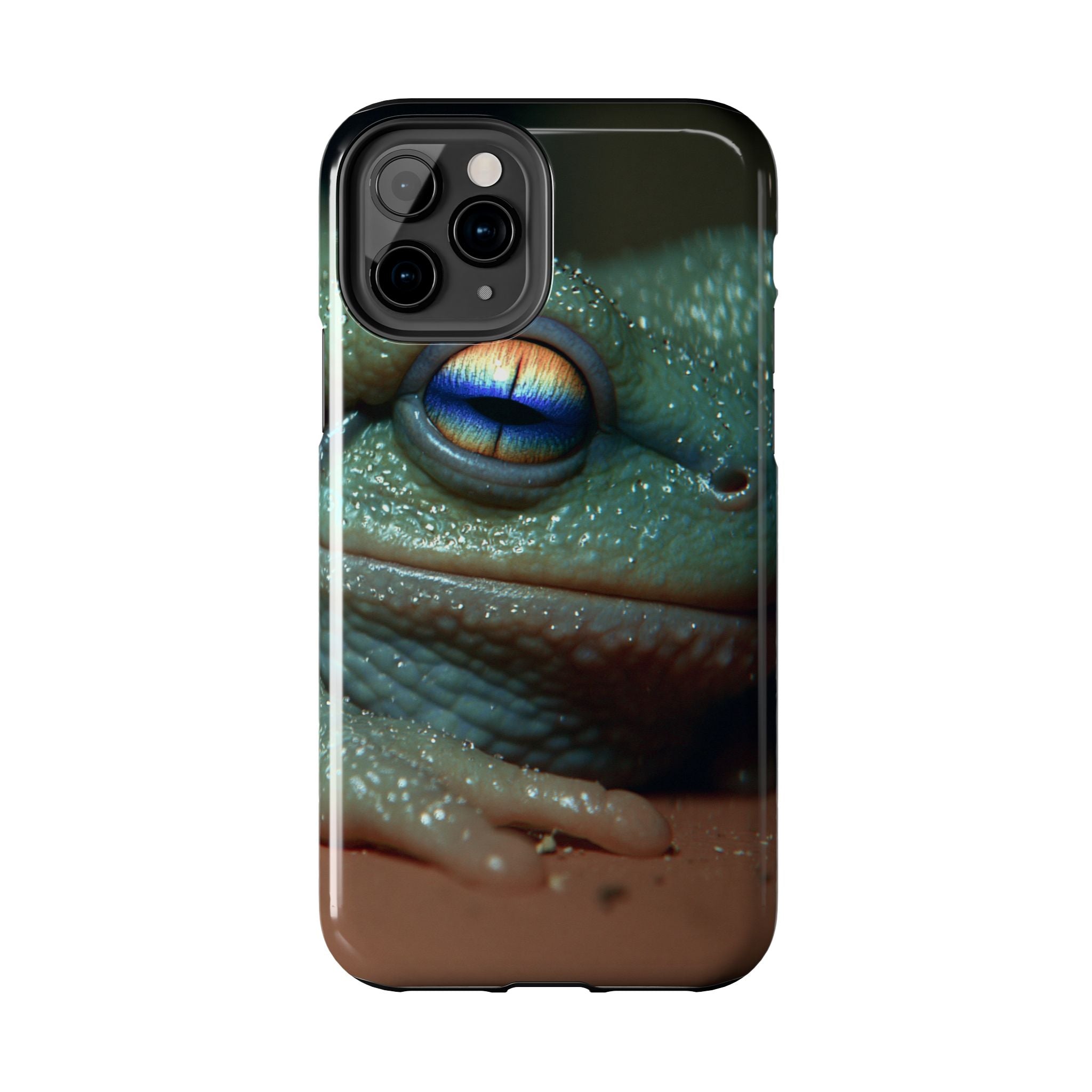 Trippy frog phone case