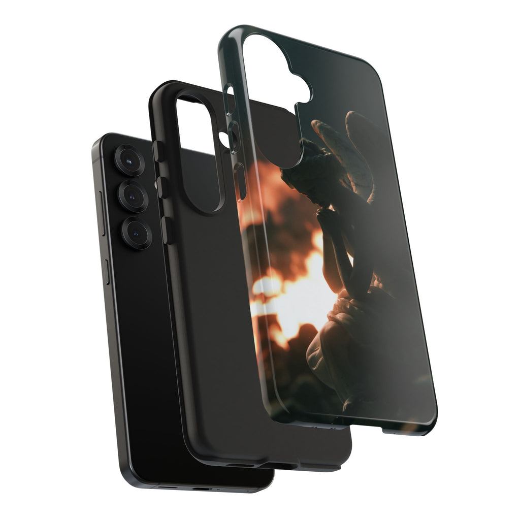 Mourning angel phone case