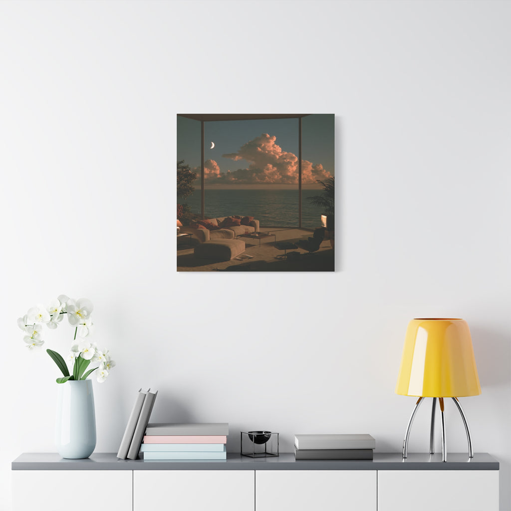 Serenity matte canvas print