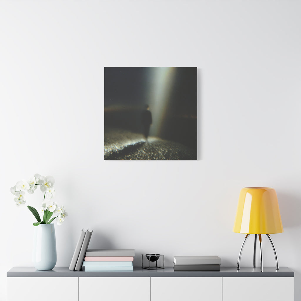 Lost matte Canvas print