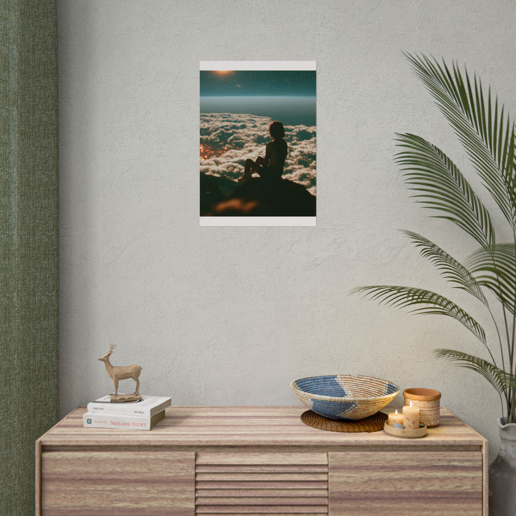 Lonely girl poster