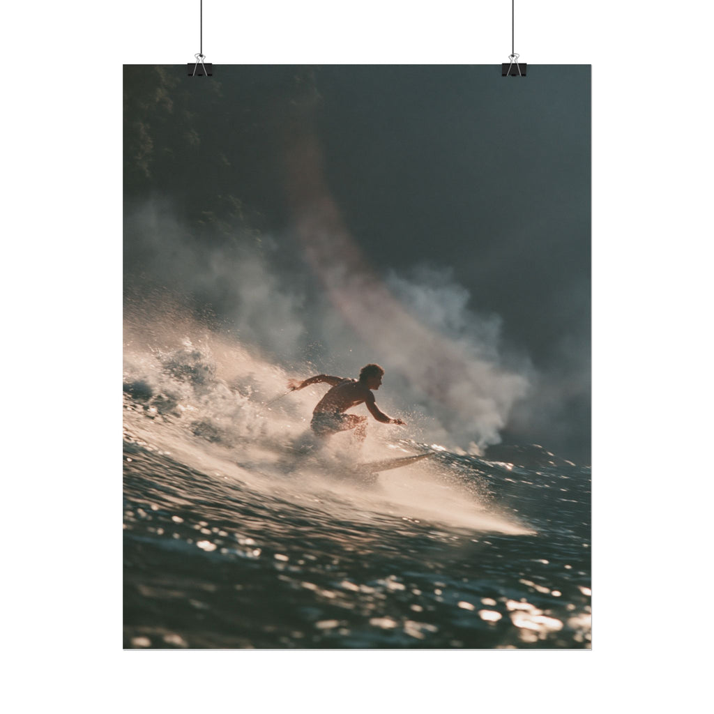 Wave catcher poster