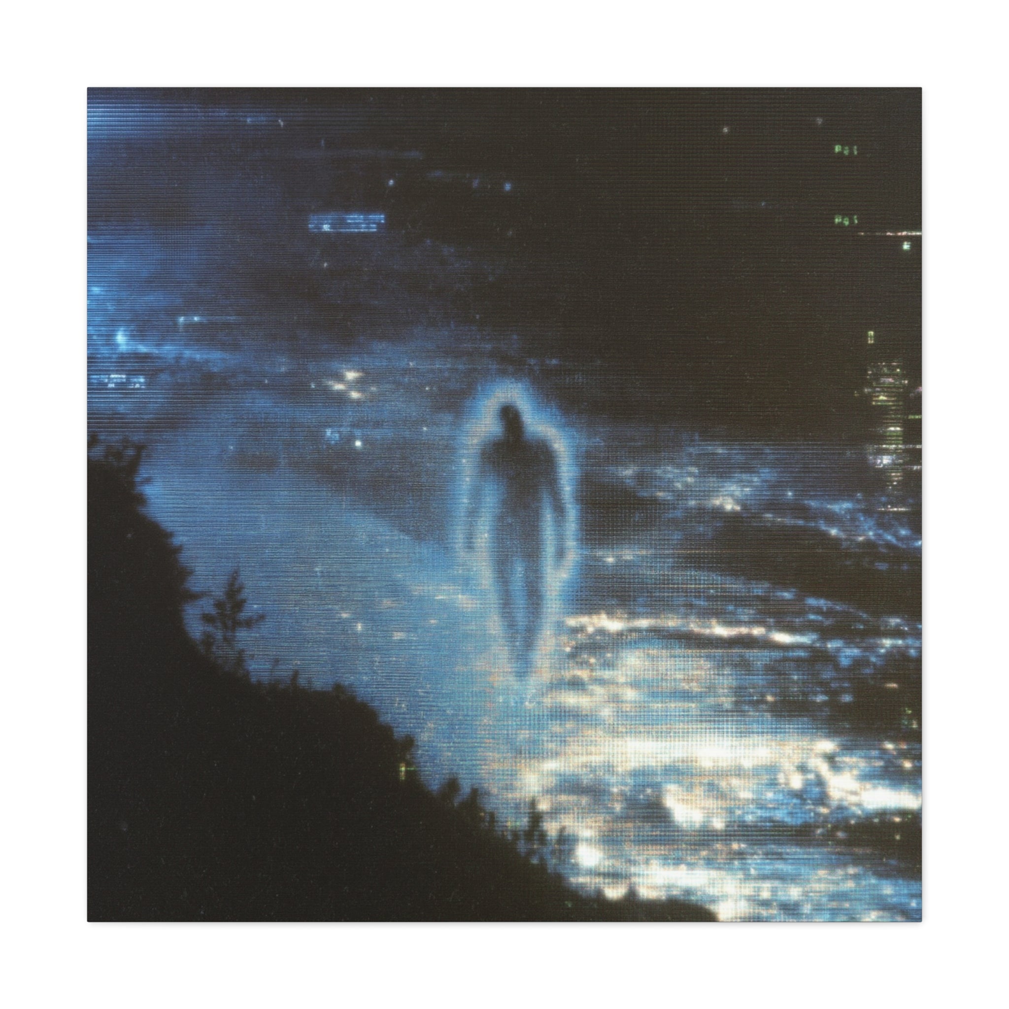 Digital soul matte canvas print