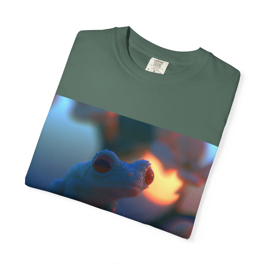 Sunset treefrog tee