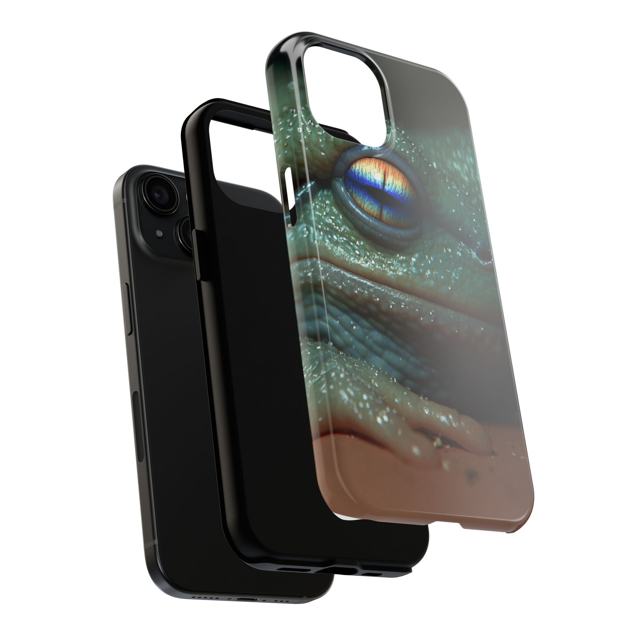 Trippy frog phone case