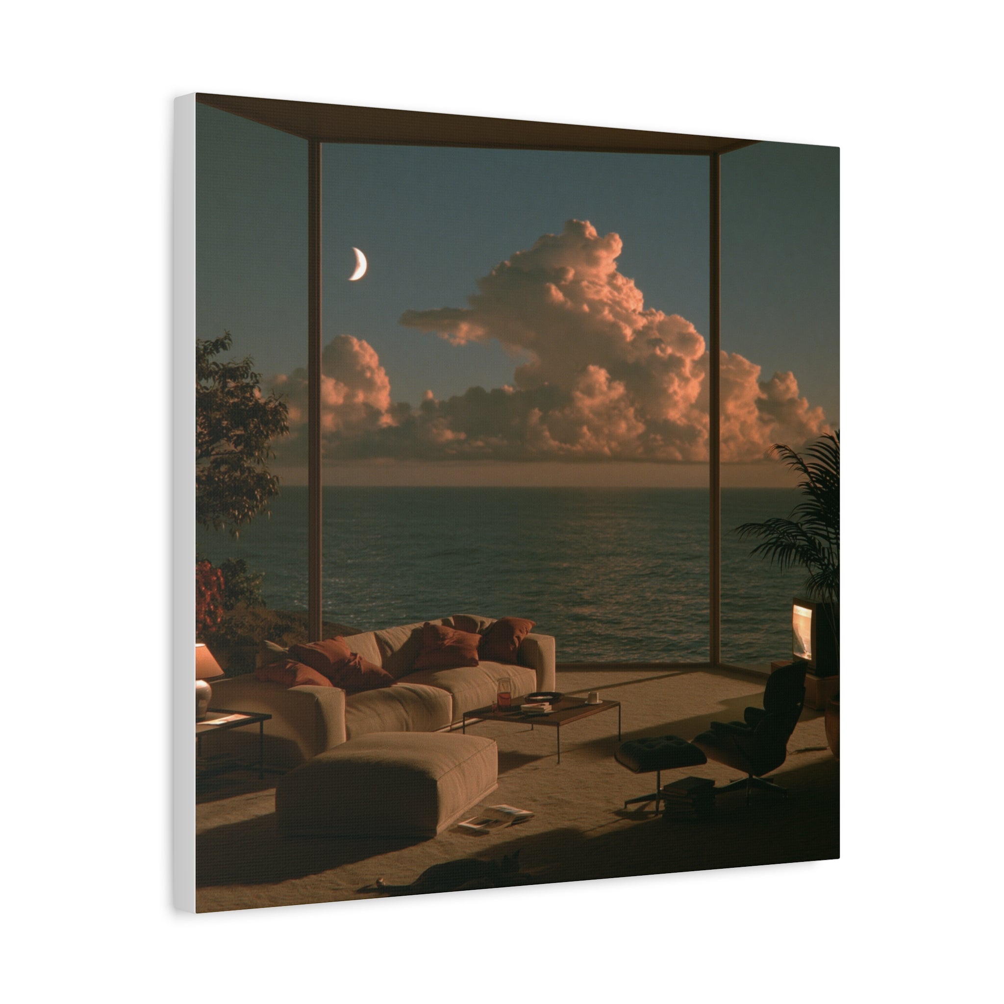 Serenity matte canvas print