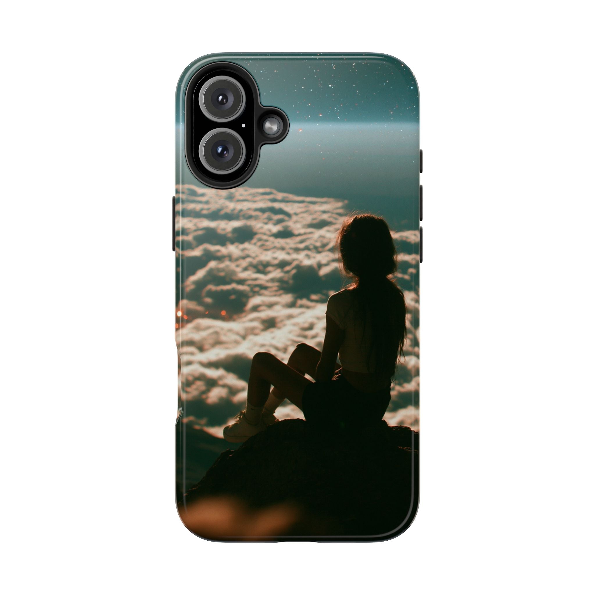 Lonely girl phone case