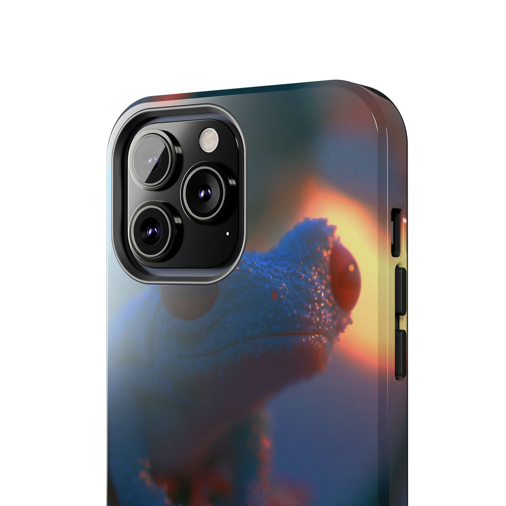 Sunset treefrog phone case