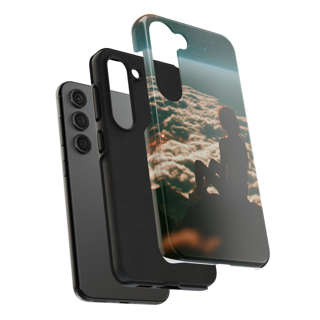 Lonely girl phone case