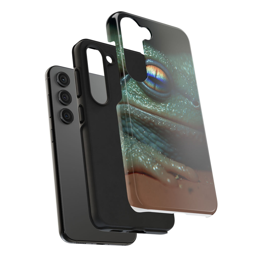 Trippy frog phone case