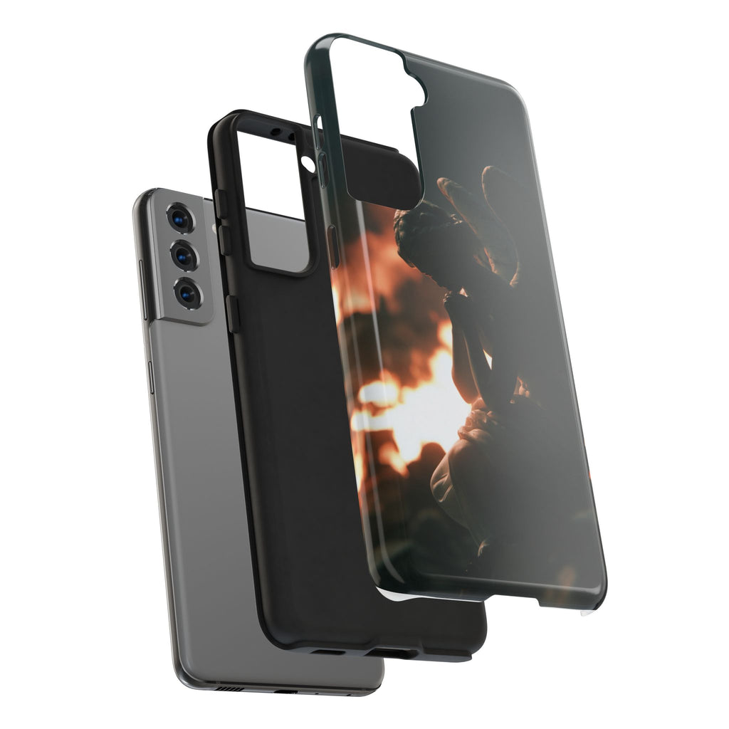 Mourning angel phone case