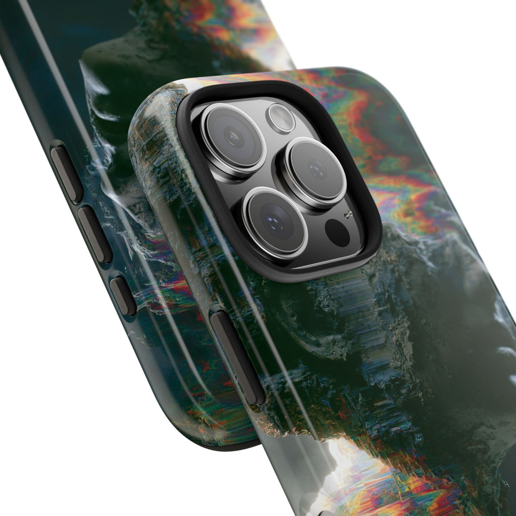 Psychedelic headache phone case
