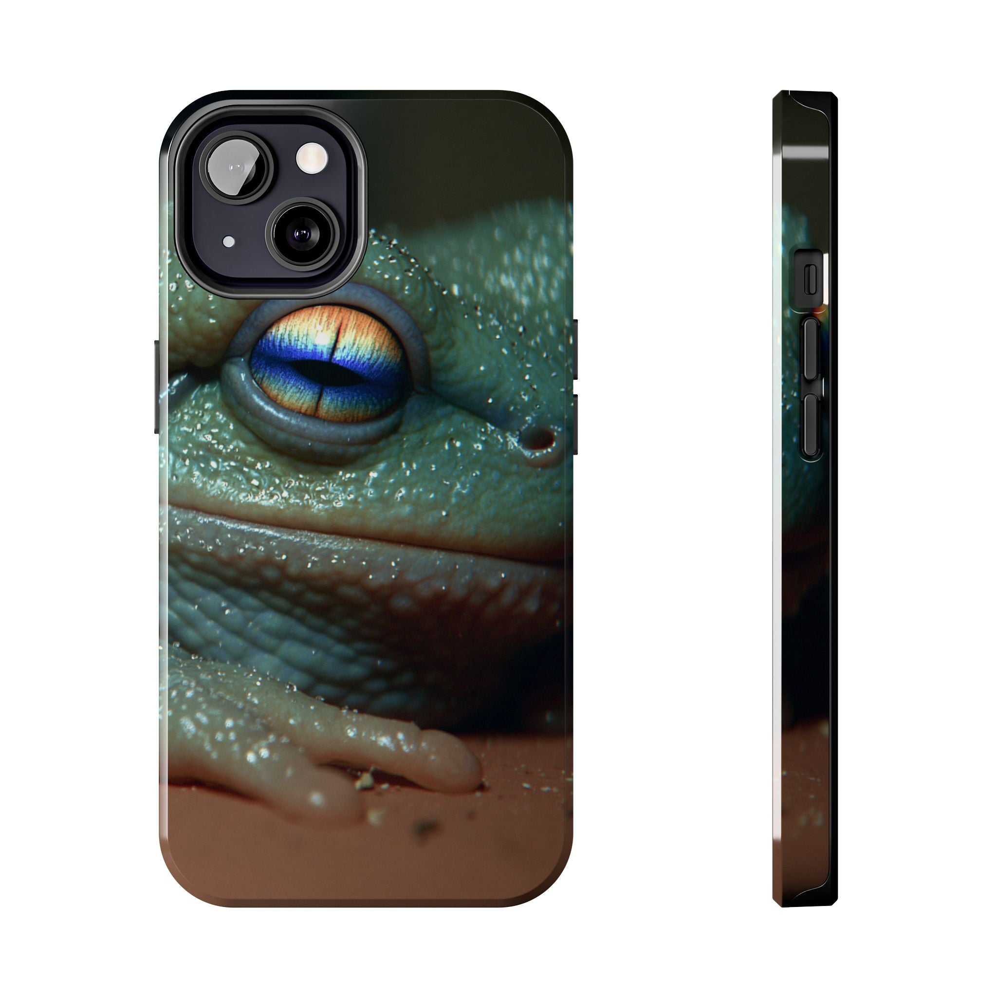 Trippy frog phone case