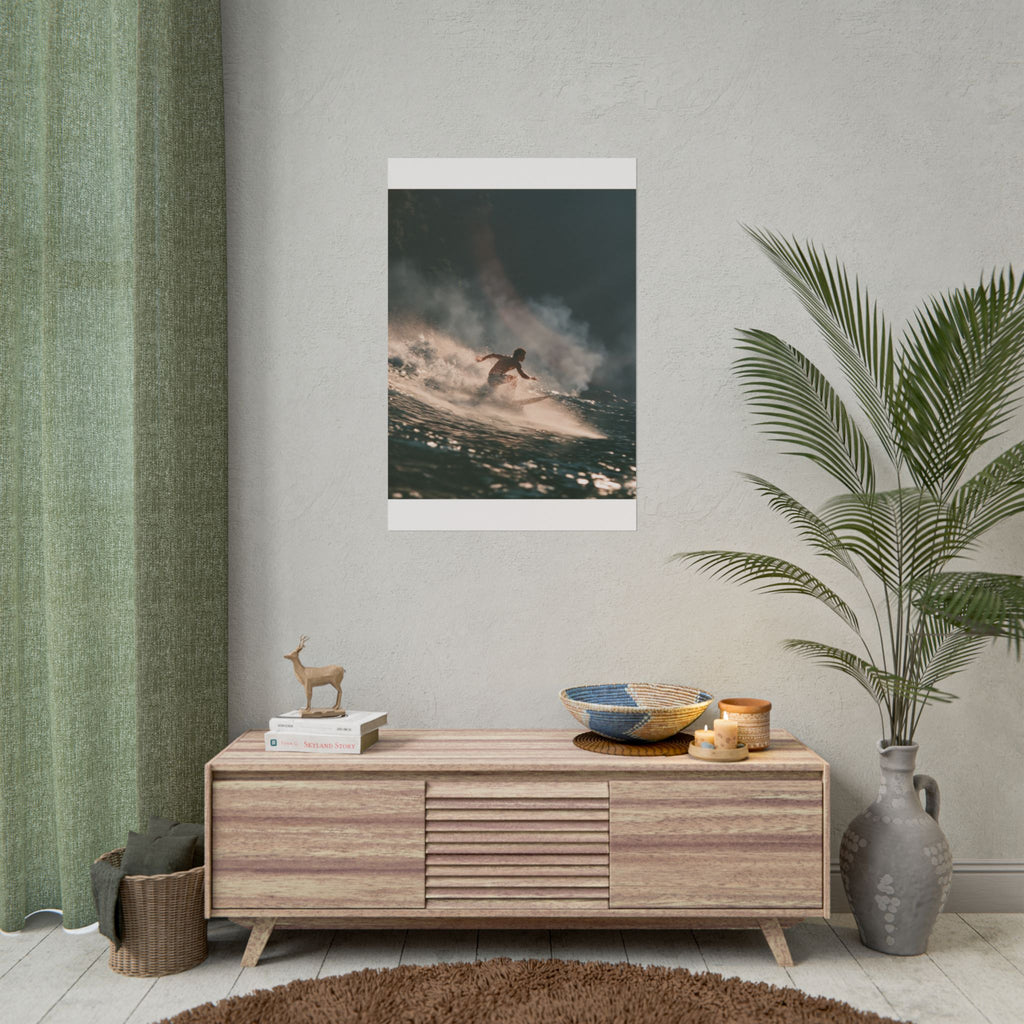 Wave catcher poster