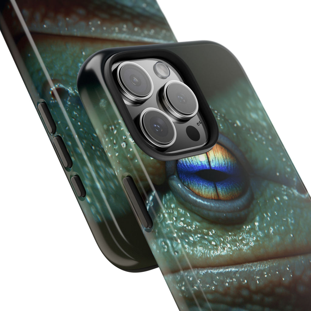 Trippy frog phone case