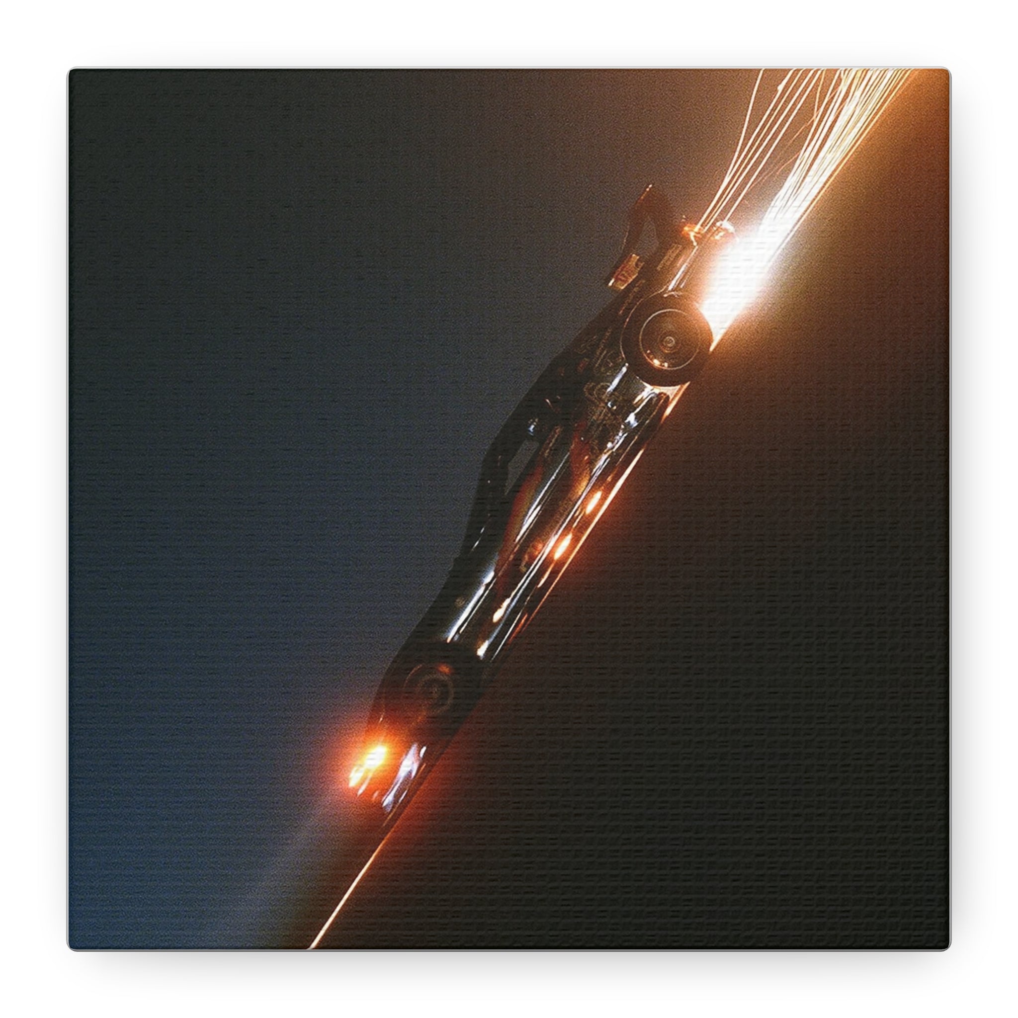 Speed matte canvas print
