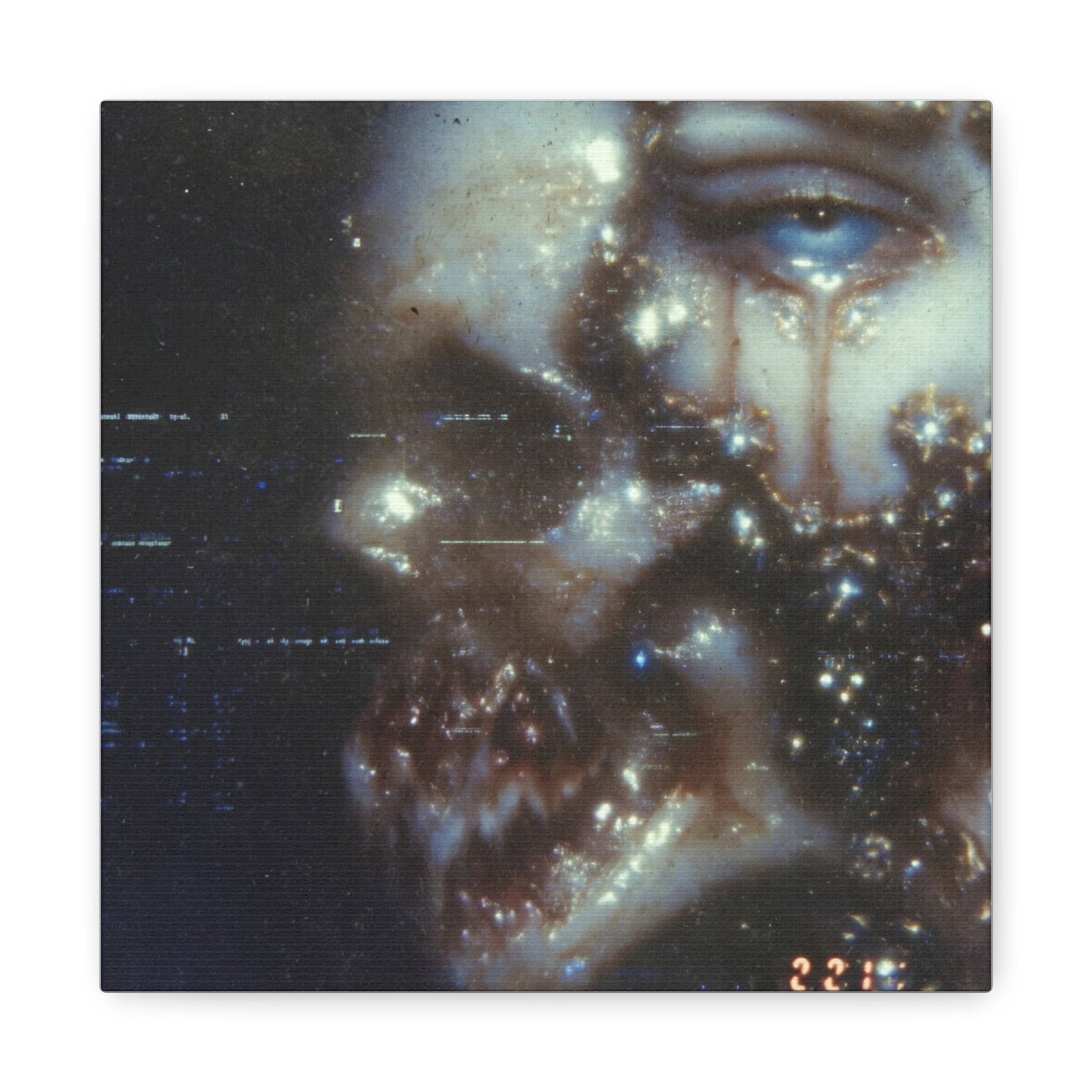 Devastation matte Canvas print
