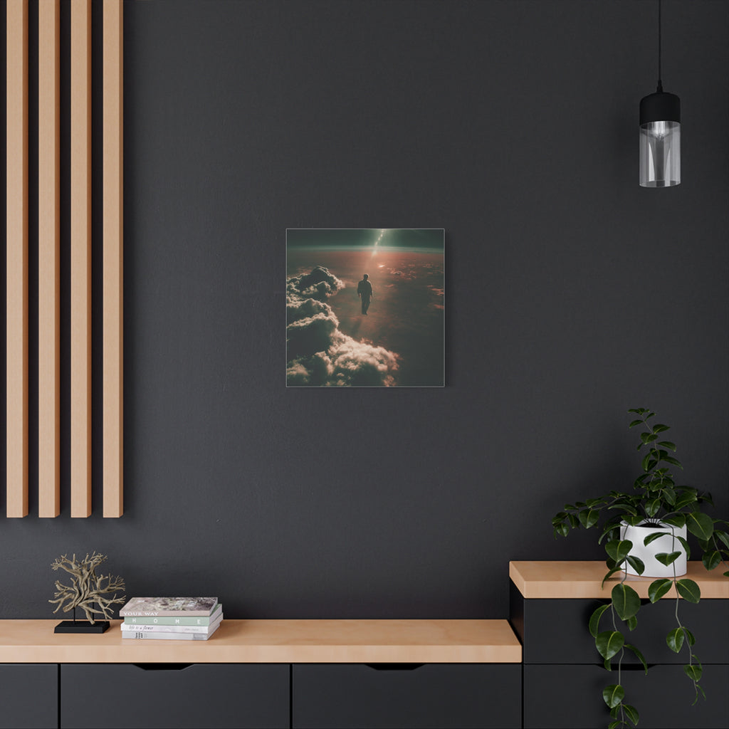 Wanderer matte Canvas print