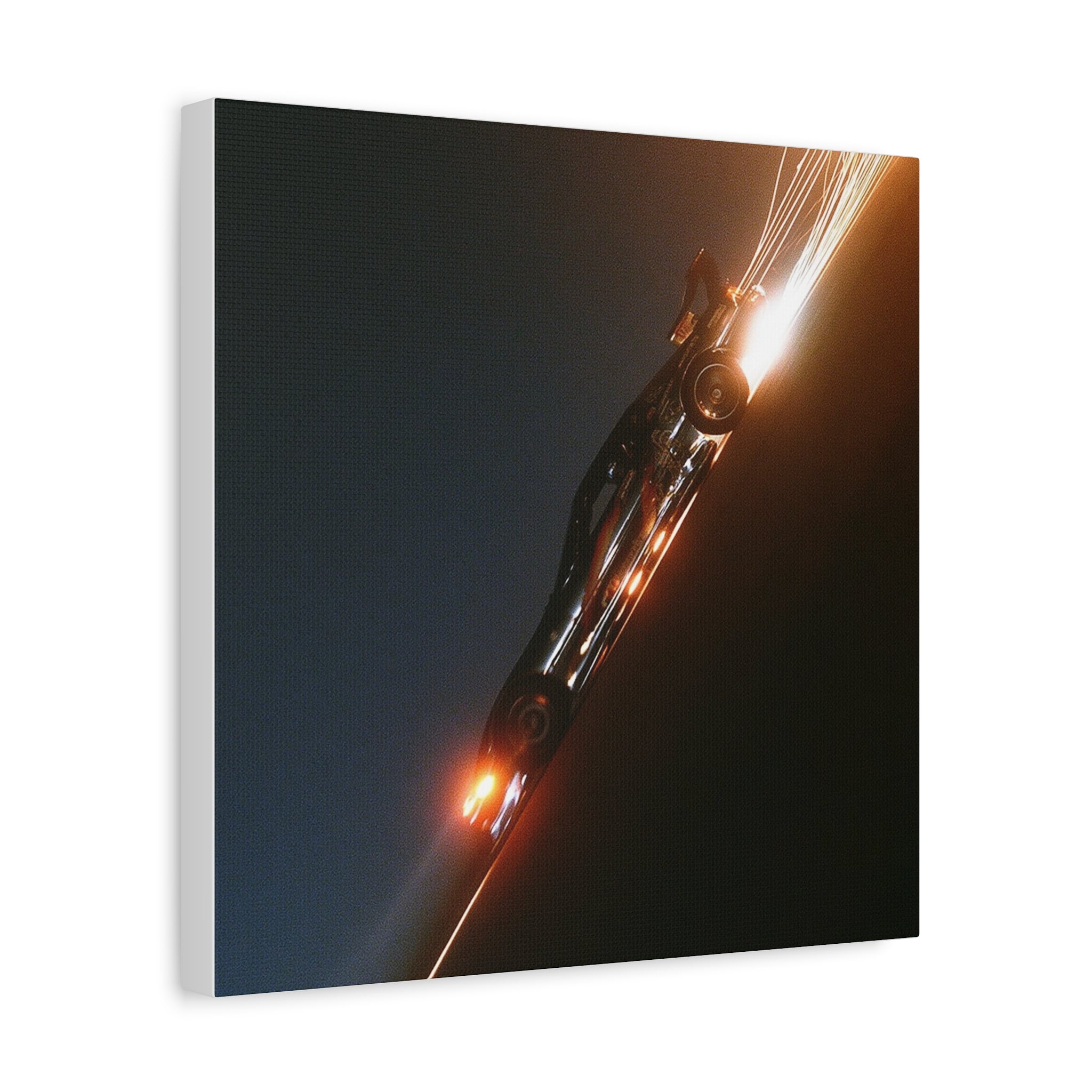 Speed matte canvas print
