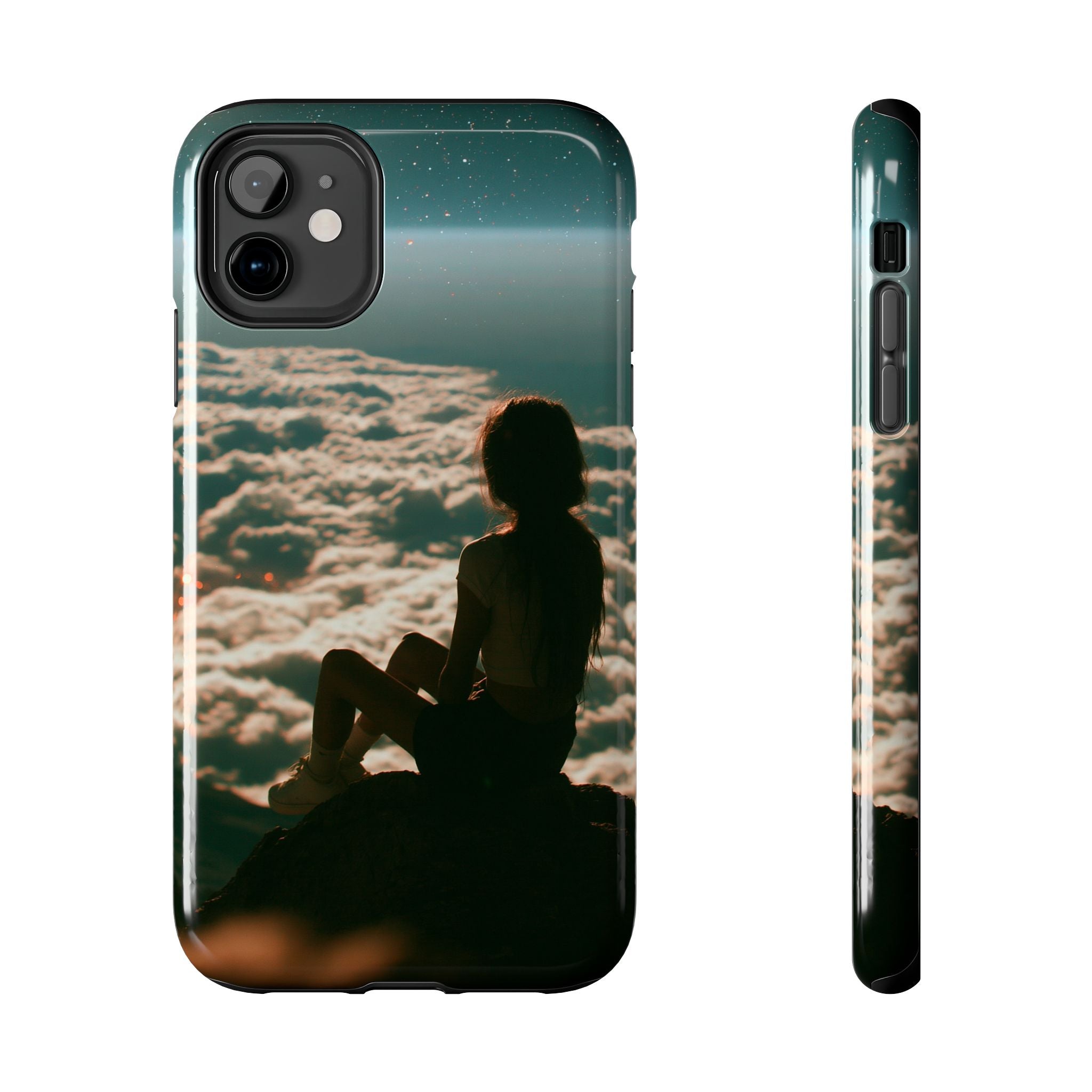 Lonely girl phone case