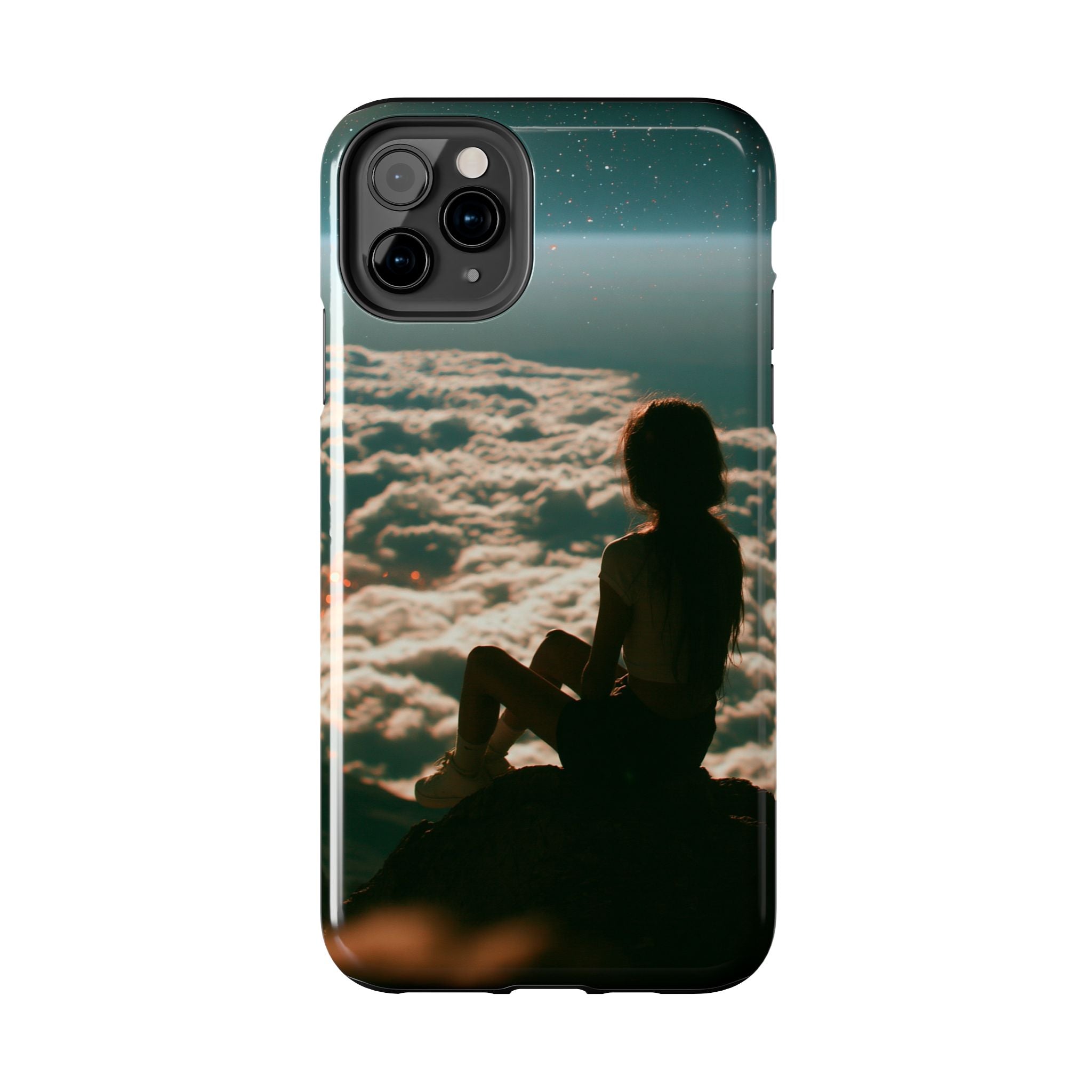 Lonely girl phone case