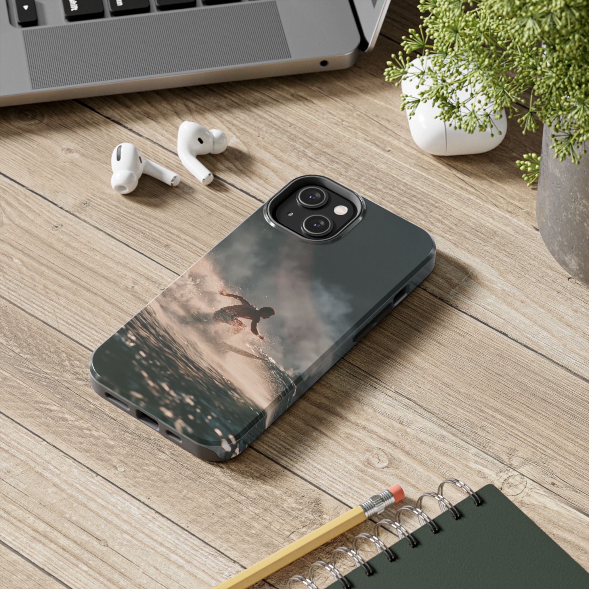 Wave catcher phone case