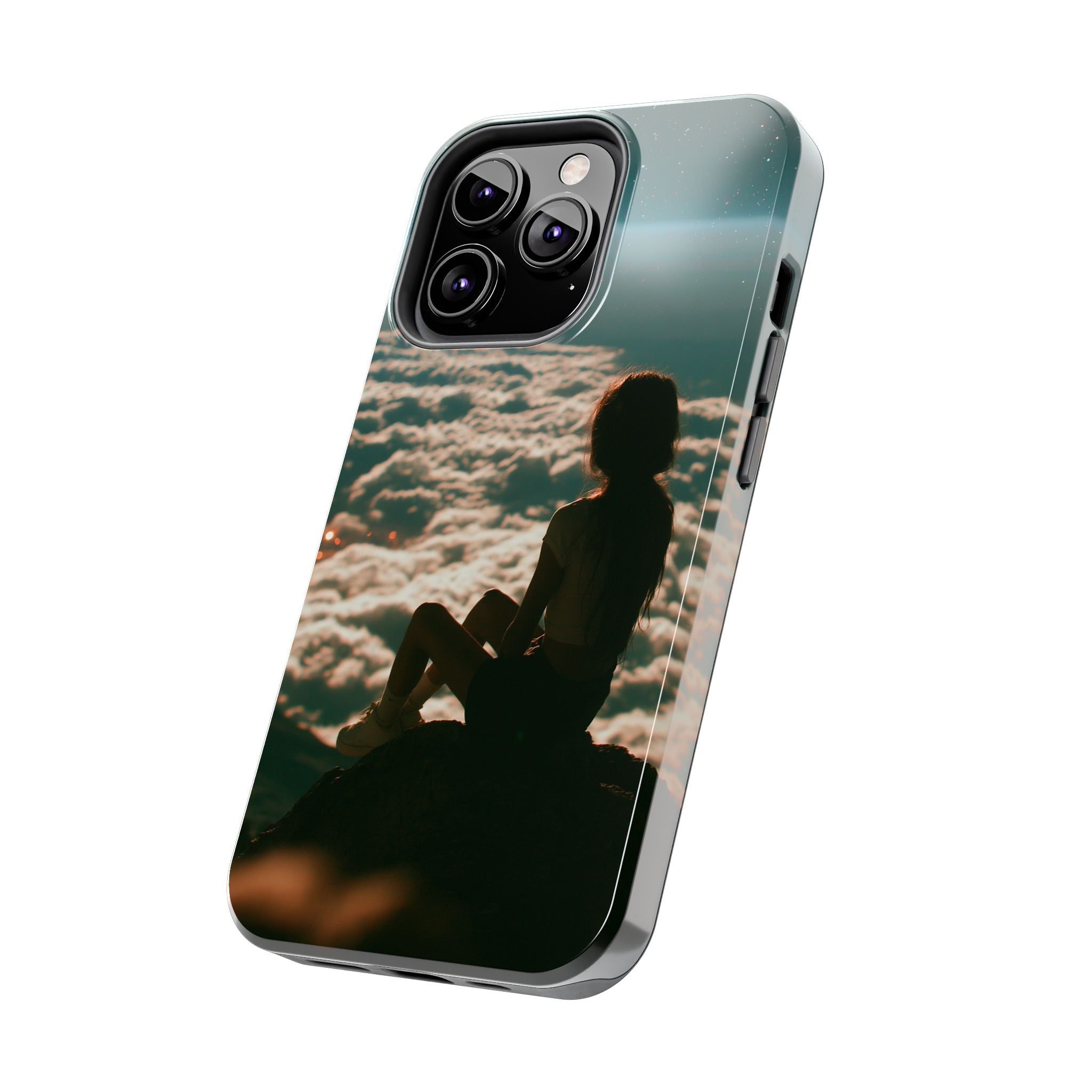 Lonely girl phone case