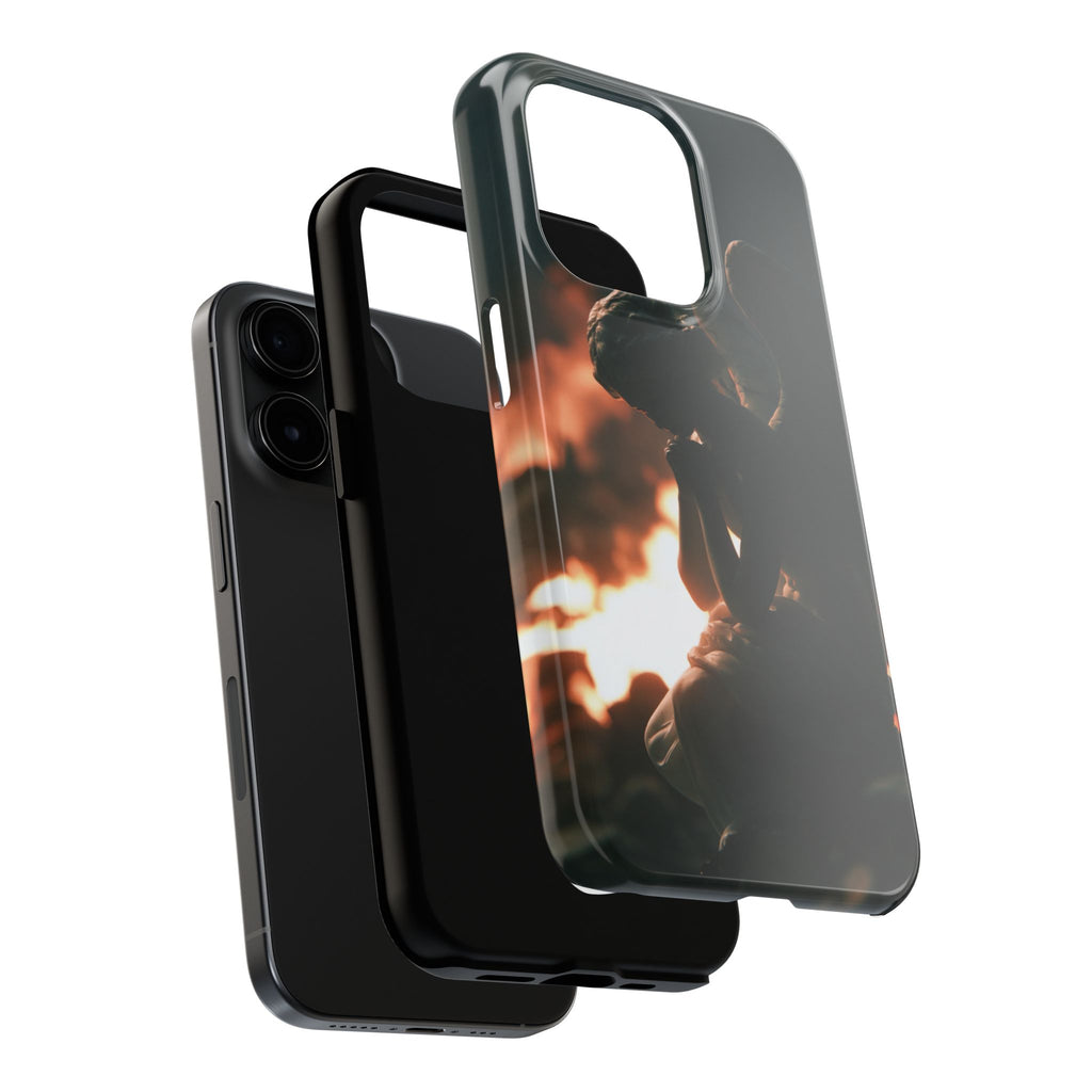 Mourning angel phone case