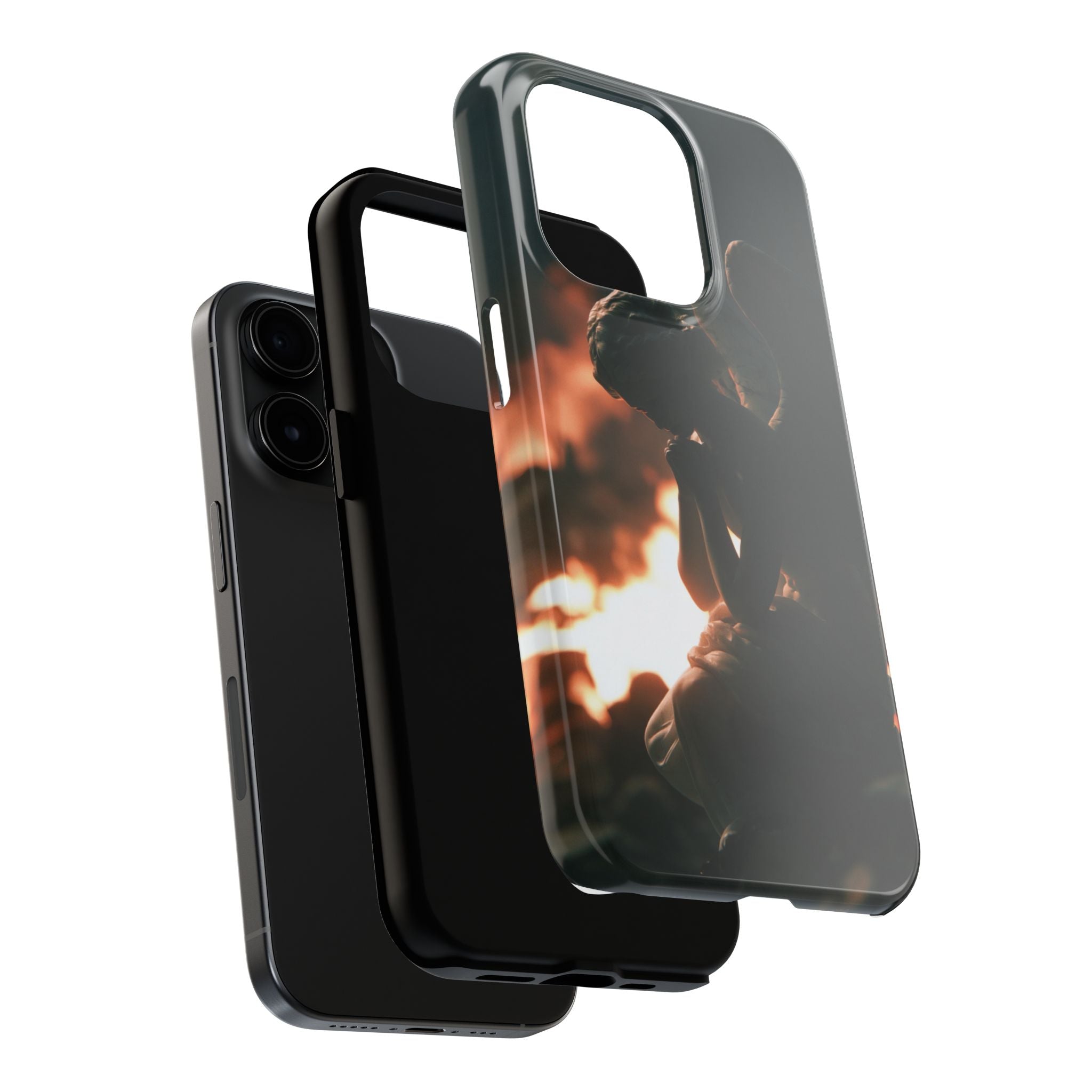 Mourning angel phone case