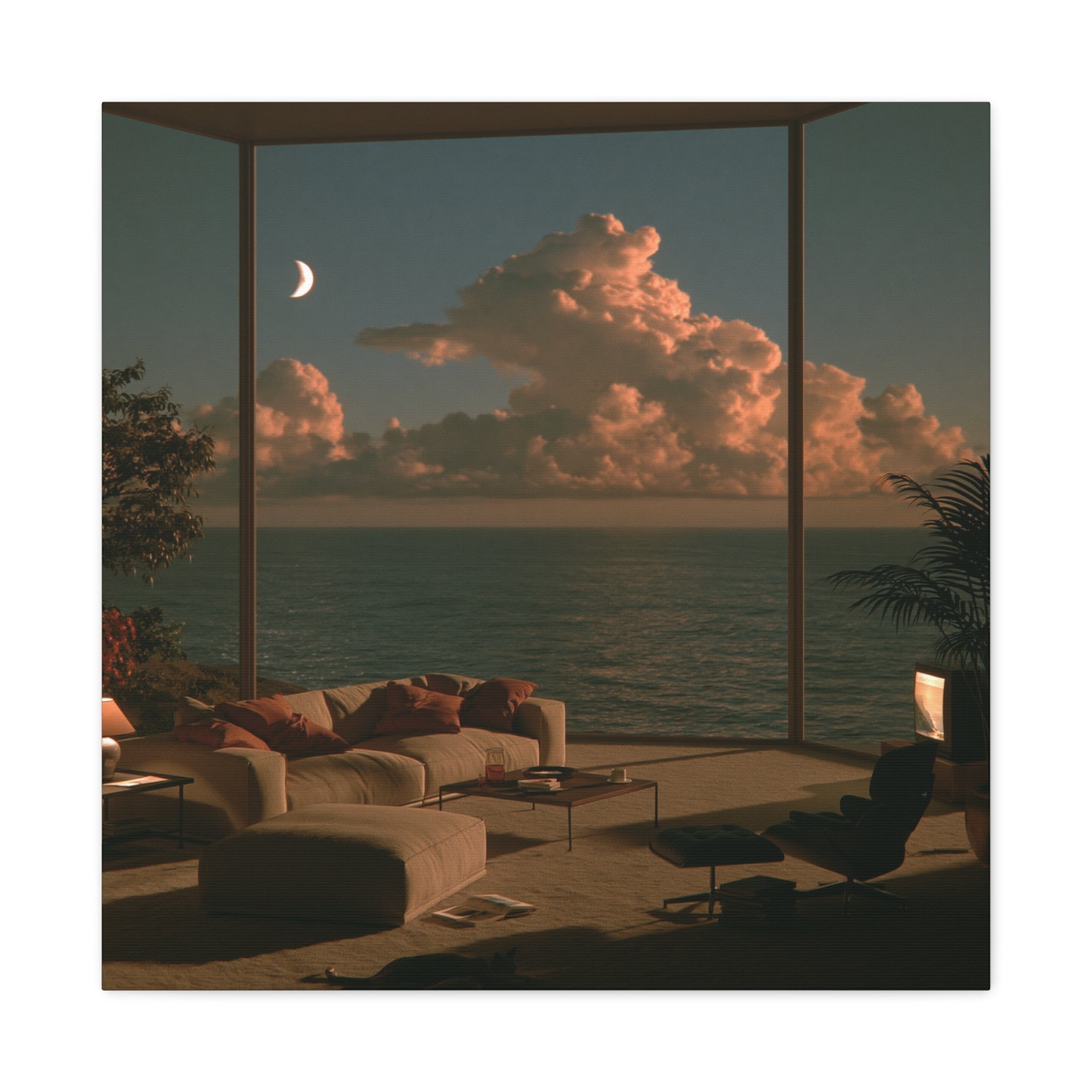 Serenity matte canvas print