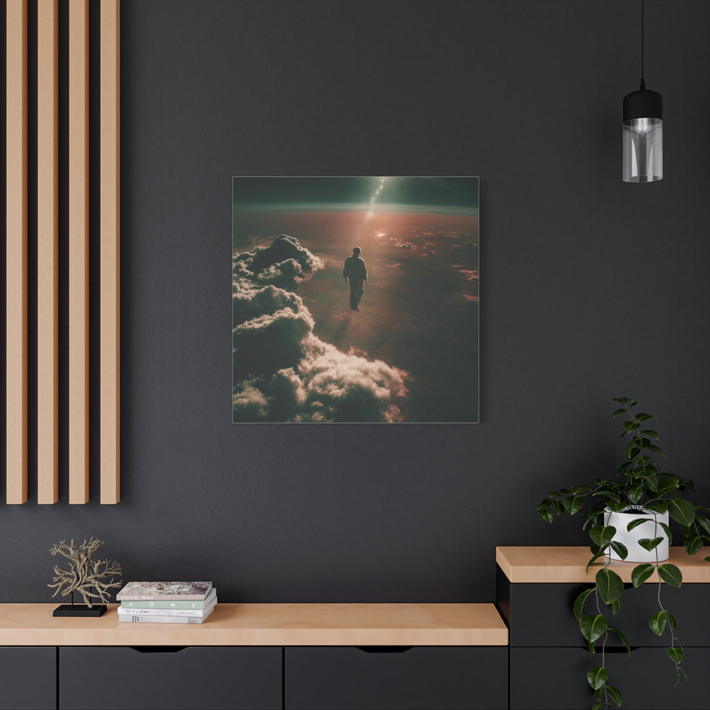 Wanderer matte Canvas print