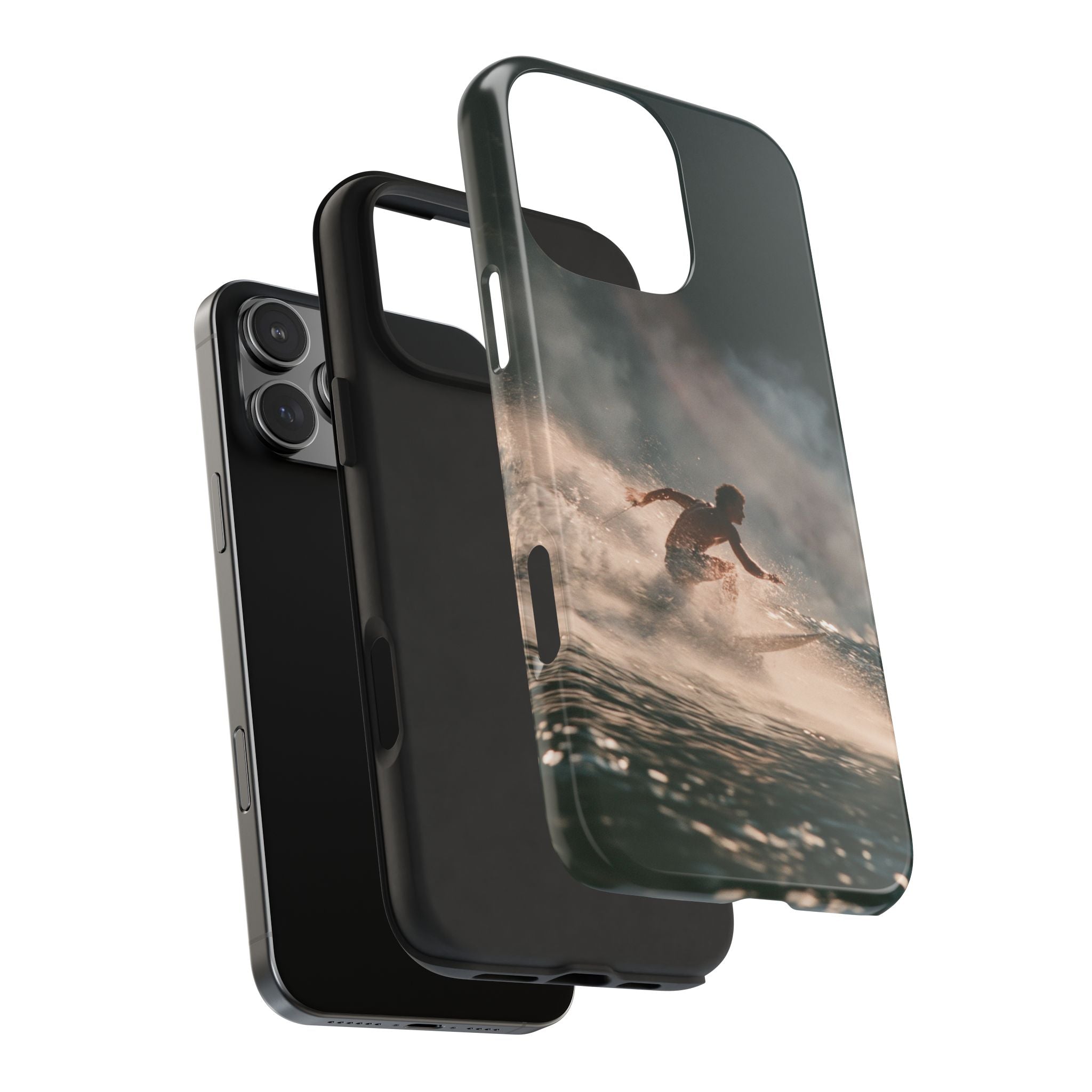 Wave catcher phone case