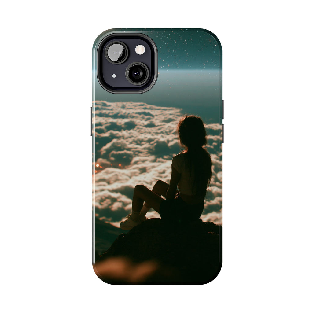 Lonely girl phone case